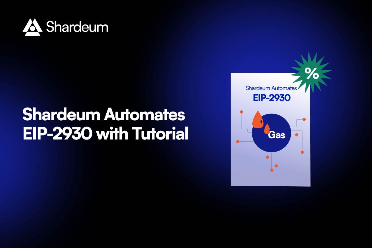 Shardeum Automates EIP-2930 – A Comprehensive Educational Guide