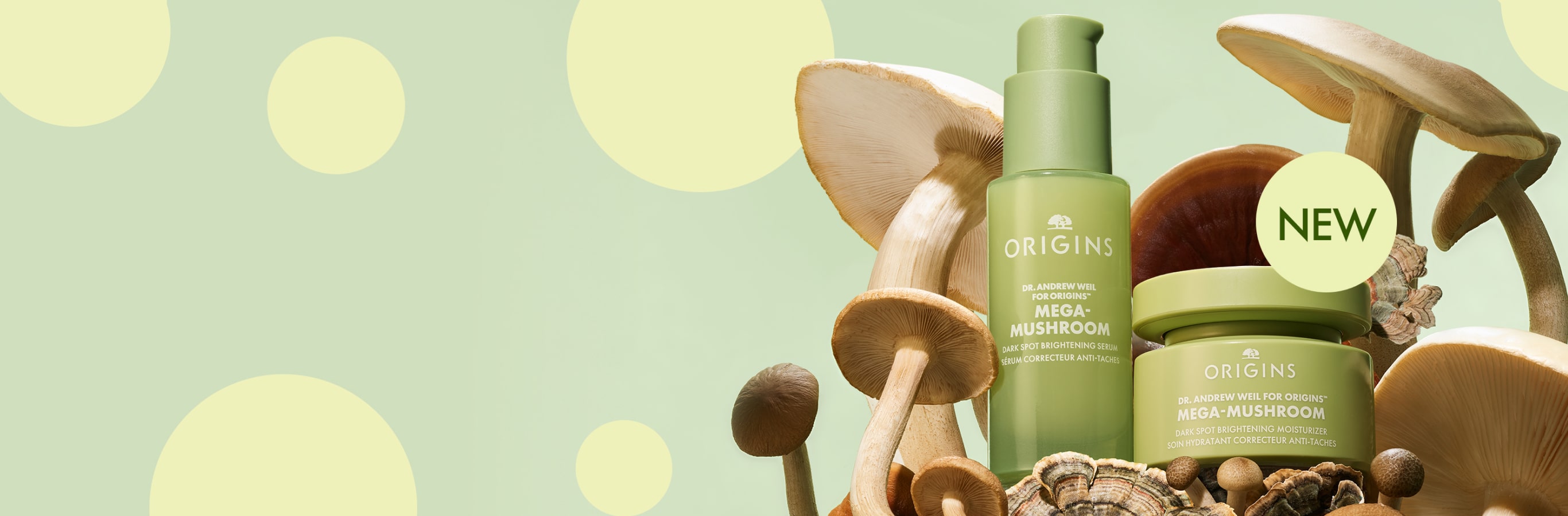 Dr. Andrew Weil for Origins Mega-Mushroom