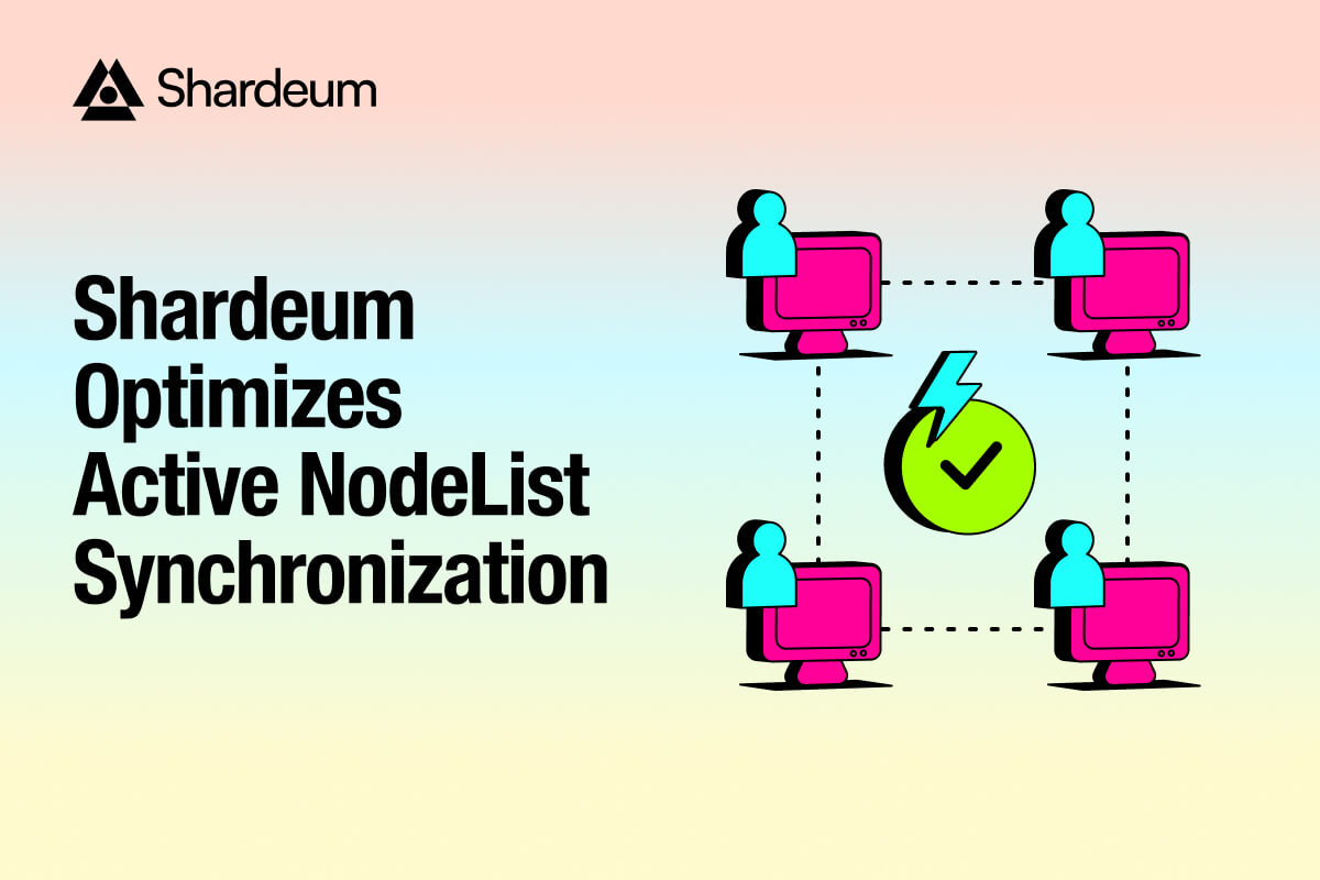 Shardeum Optimizes Active Nodelist Synching