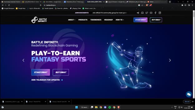 Battle Infinity Crypto Game