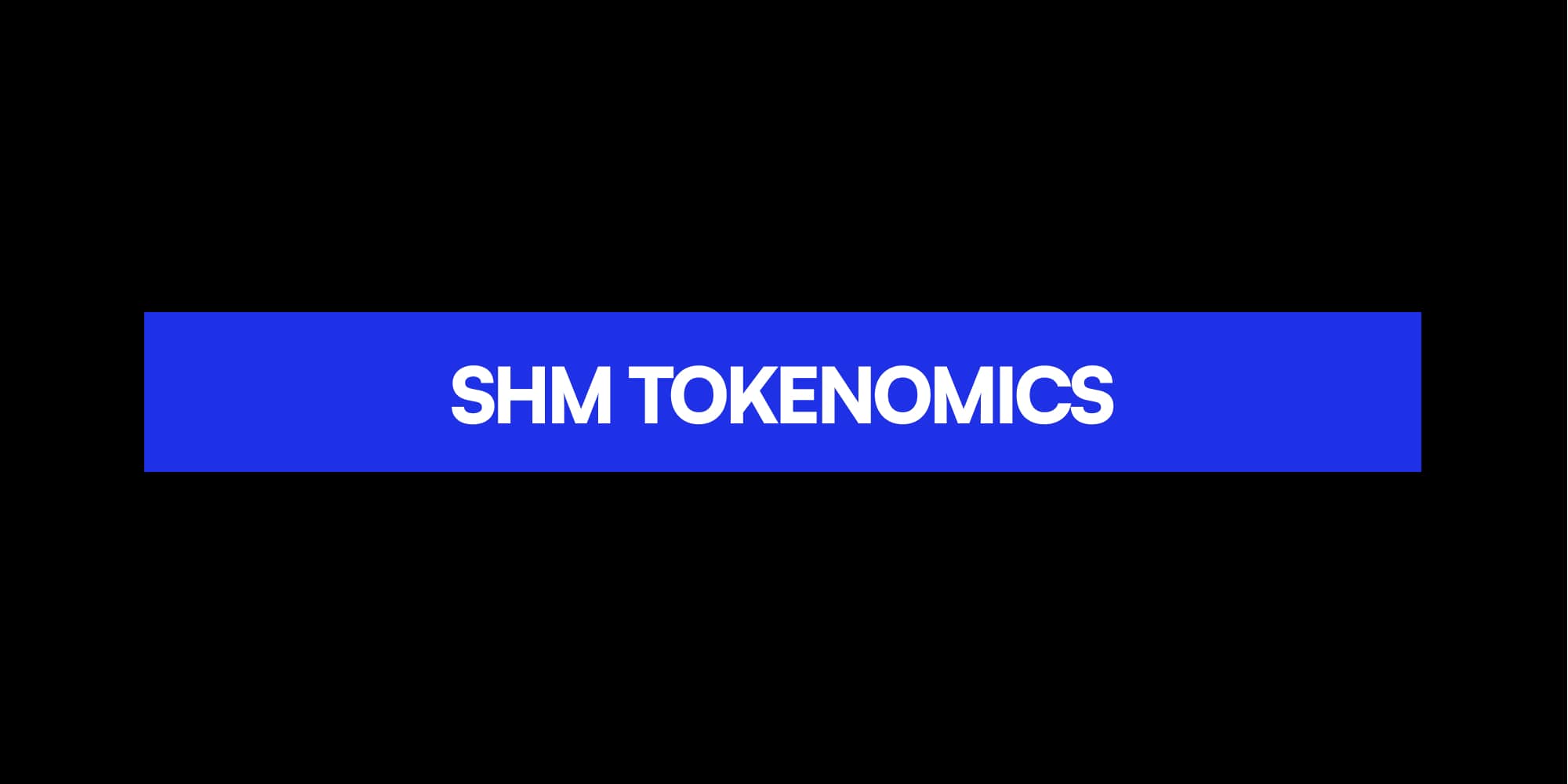 Newsletter: Shardeum’s Unique Tokenomics Model Released!